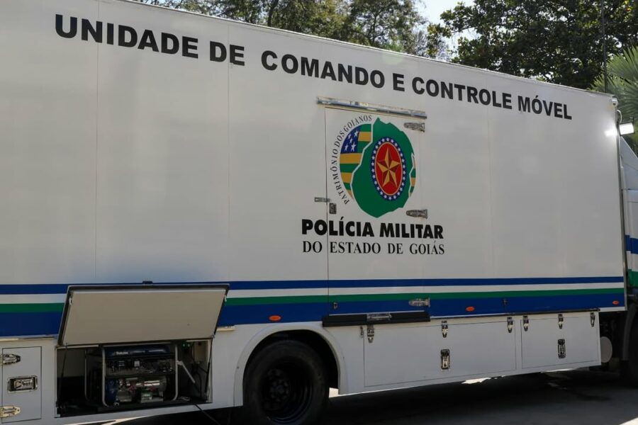 Segurança em Goiás é reforçada com Unidade de Comando e Controle Móvel