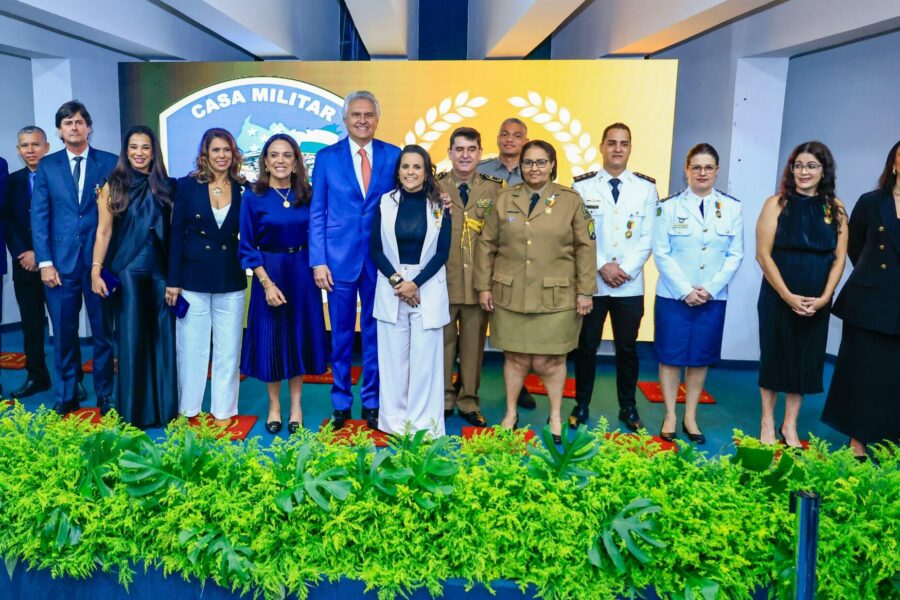 Caiado celebra centenário da Casa Militar
