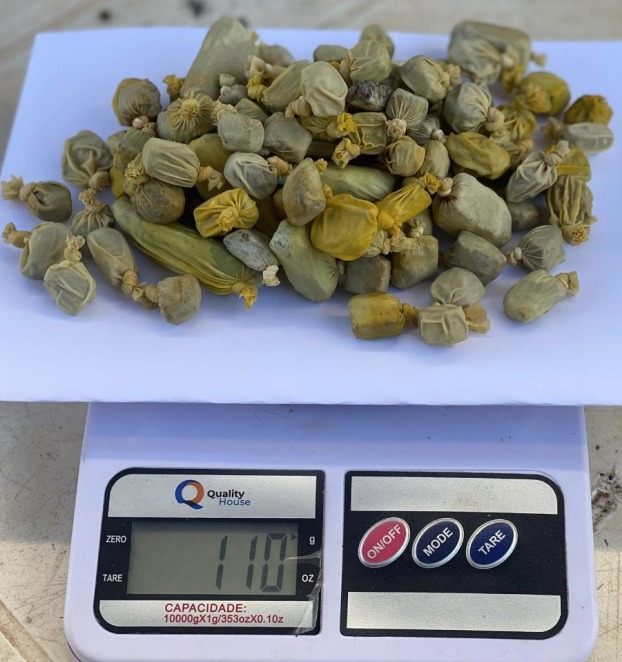 Homem tenta entrar na CPP de Formosa com 94 cápsulas de maconha no estômago