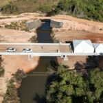 Governo entrega ponte sobre o Ribeirão Água Parada, na GO-341