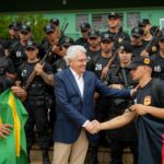Caiado recebe nova turma da Rotam e reitera postura de combate à criminalidade
