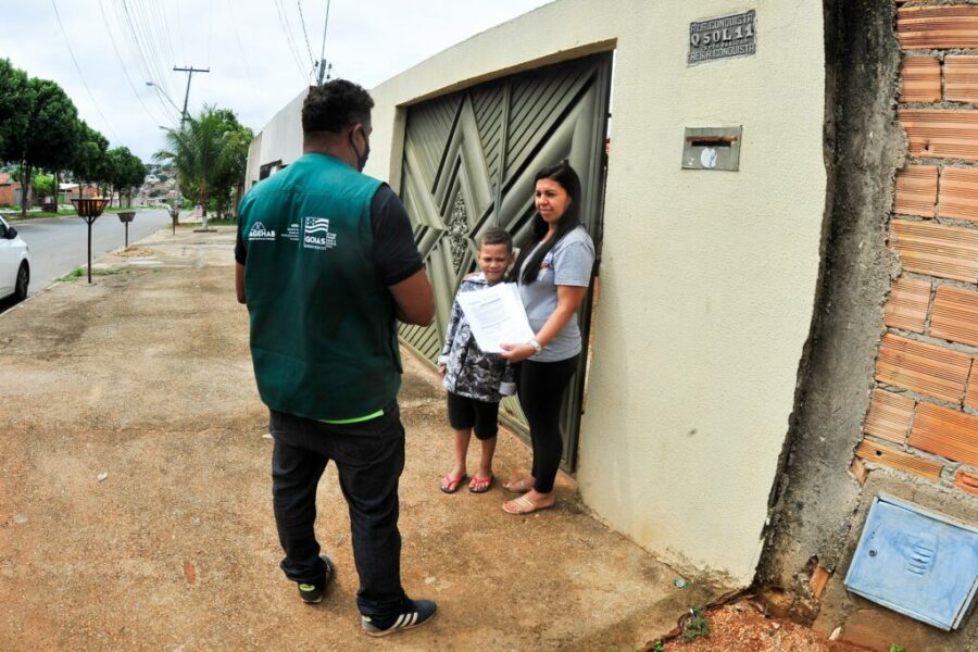 Agehab inicia cadastramento de imóveis em Cristianópolis