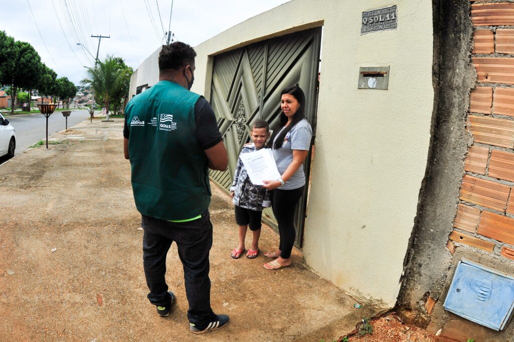 Agehab inicia cadastramento de imóveis em Cristianópolis