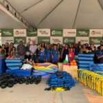 Governo entrega materiais esportivos na Praça de Esportes do Setor dos Funcionários