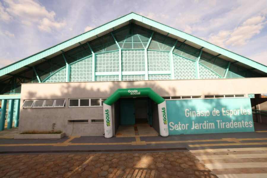 Finalizada reforma do Ginásio de Esportes do Setor Tiradentes, em Aparecida