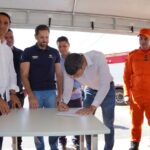 Goinfra e Bombeiros assinam OS para construção de posto avançado em Aragarças
