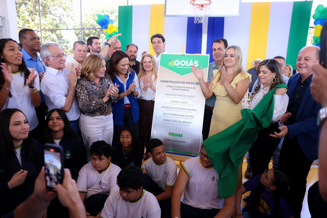 Inaugurado em Itumbiara novo Colégio Estadual Damores Medeiros
