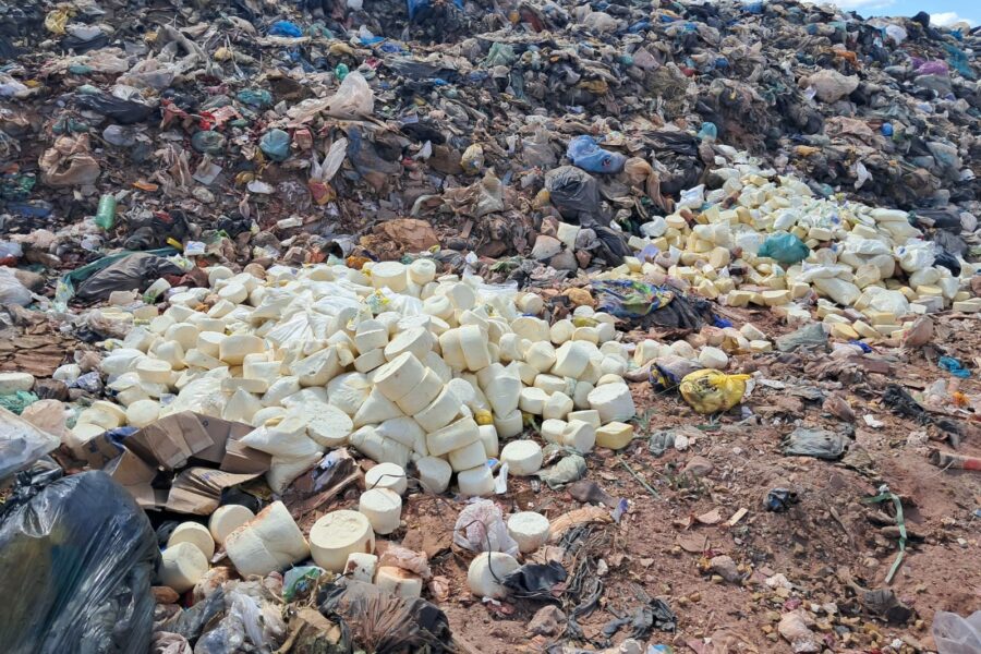 Operação apreende mais de 2 toneladas de alimentos em Goiânia