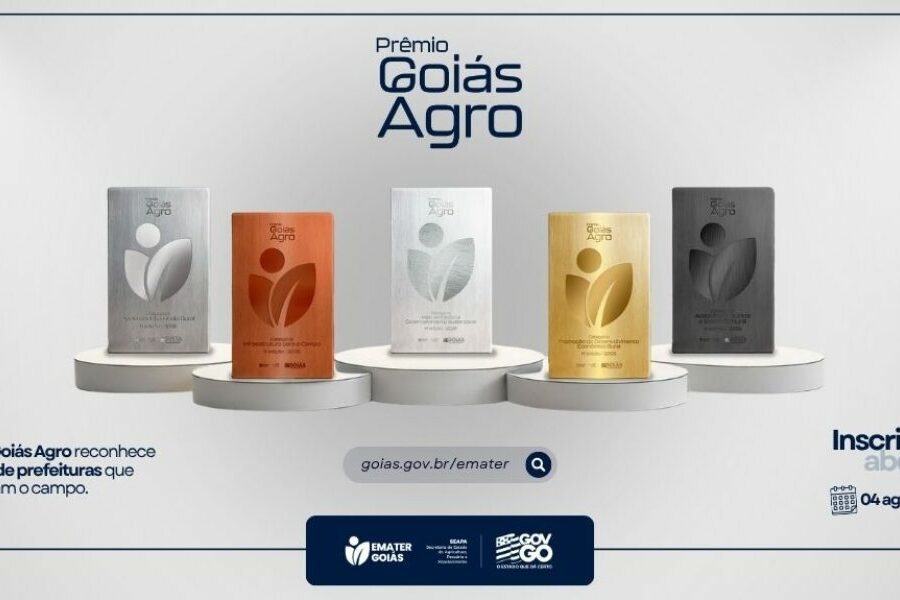 Emater abre inscrições para o Prêmio Goiás Agro