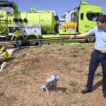 Goiás utiliza robô para desobstruir redes de drenagem pluvial nas rodovias