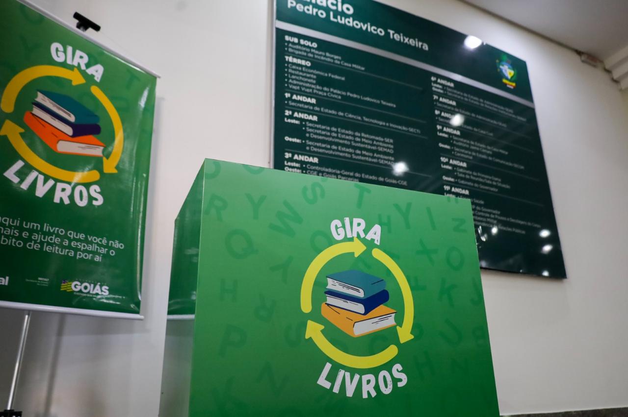 2ª Campanha Gira Livros começa nesta segunda-feira