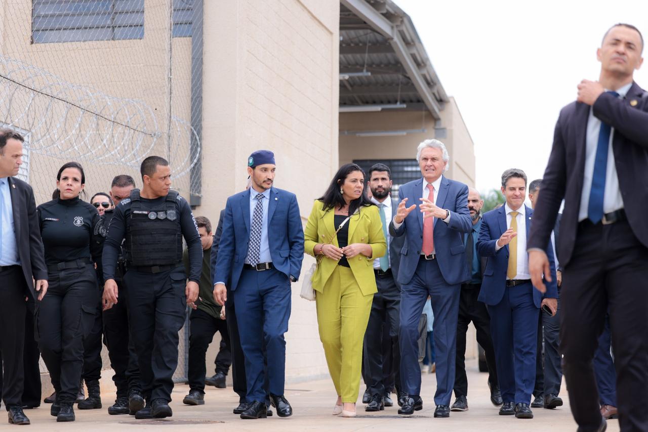 Caiado afirma que controle dos presídios garantiu retomada da segurança em Goiás