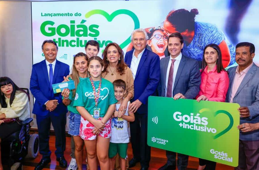 Caiado e Gracinha lançam Goiás + Inclusivo com 6,5 mil beneficiários