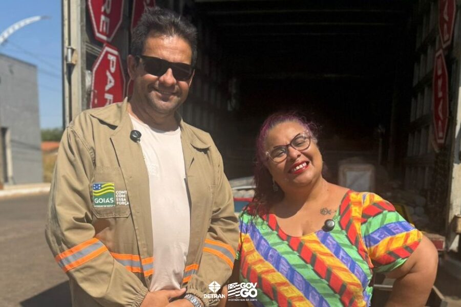 Sinaliza Goiás leva mais segurança ao trânsito de Paraúna