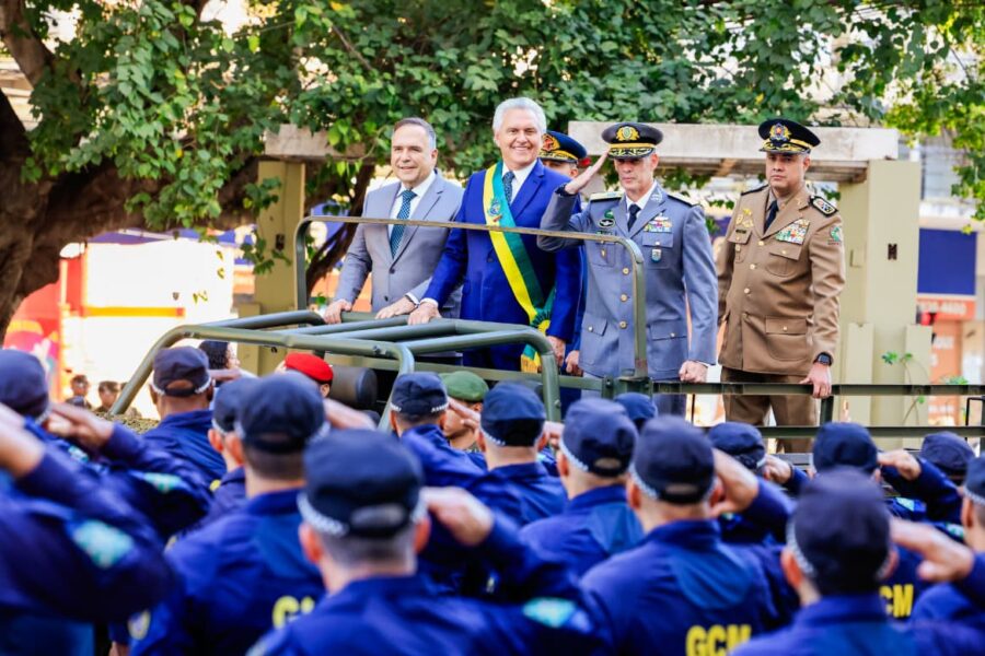 Caiado defende segurança pública como base para a verdadeira independência