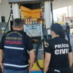 Operação Olho Vivo fiscaliza posto de combustíveis em Goiânia