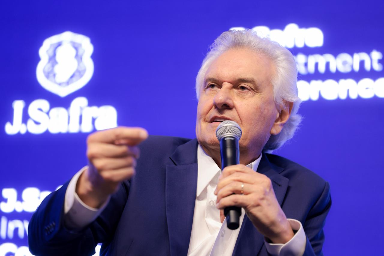 Caiado destaca equilíbrio fiscal, inovação e segurança na J. Safra Investment Conference 2025