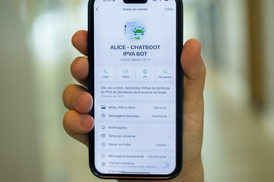 Atendimento virtual do IPVA via WhastApp é restabelecido