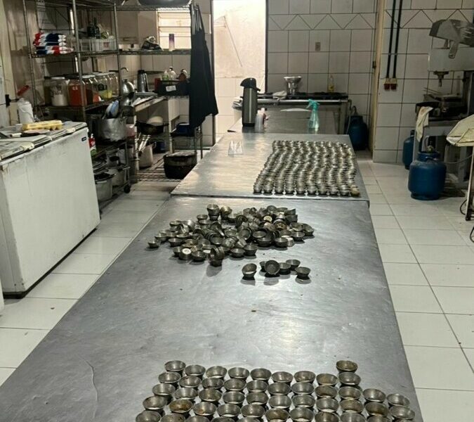 Interditado buffet clandestino em Goiânia