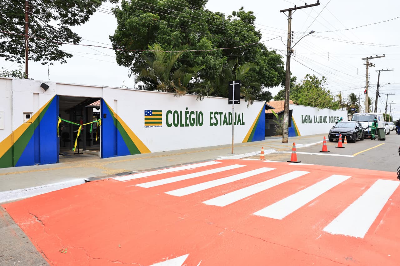 Governo inaugura nova escola em Aparecida de Goiânia