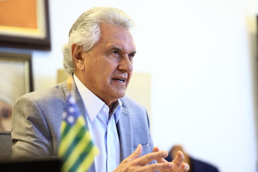 Caiado vai ao Rio de Janeiro e oferece apoio das forças de segurança de Goiás
