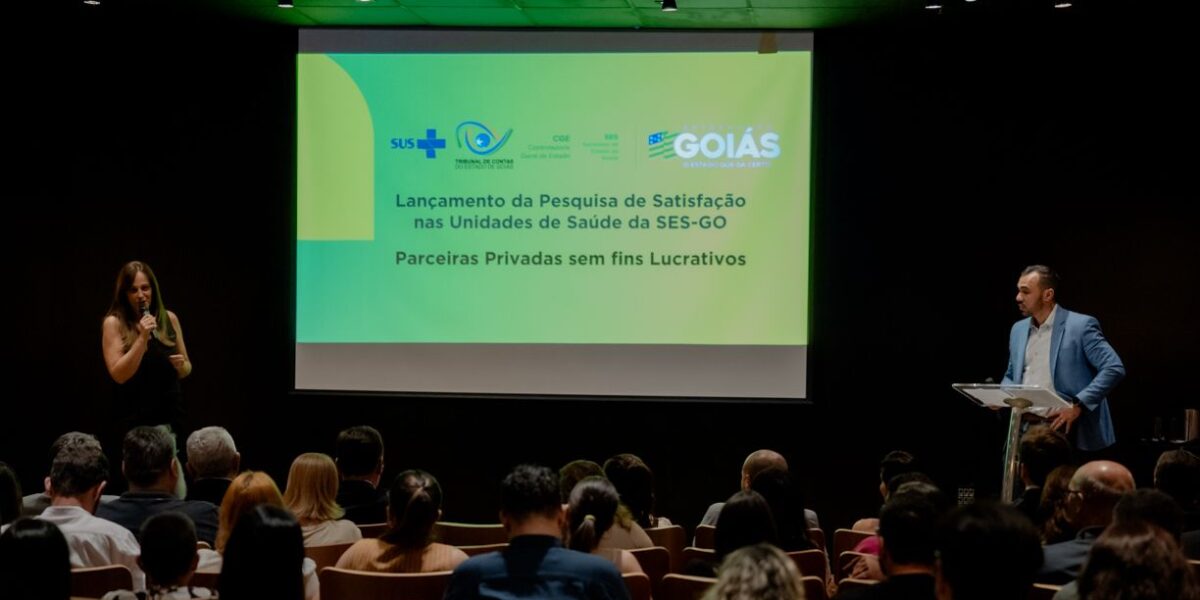 Goiás lança pesquisa inédita de satisfação dos usuários do SUS