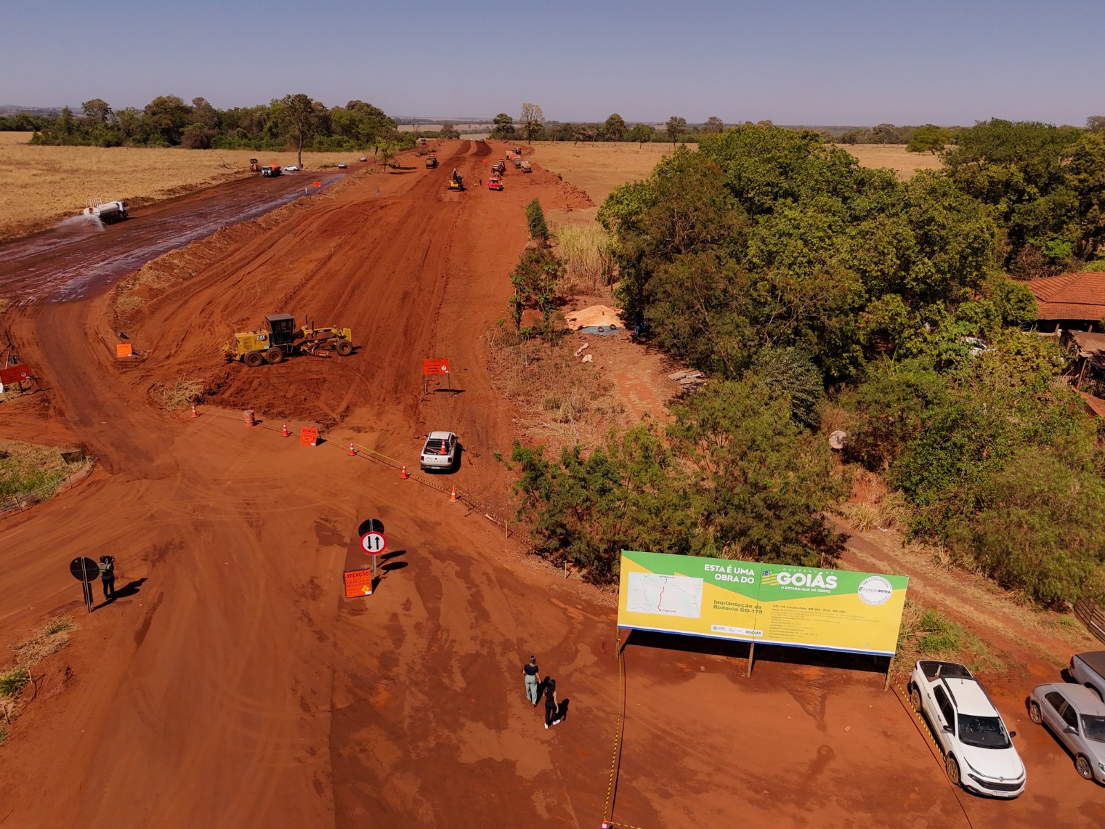 Sete obras de pavimentação rodoviária têm recorde de estruturação