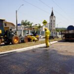 Começa recuperação de vias urbanas em Jaraguá