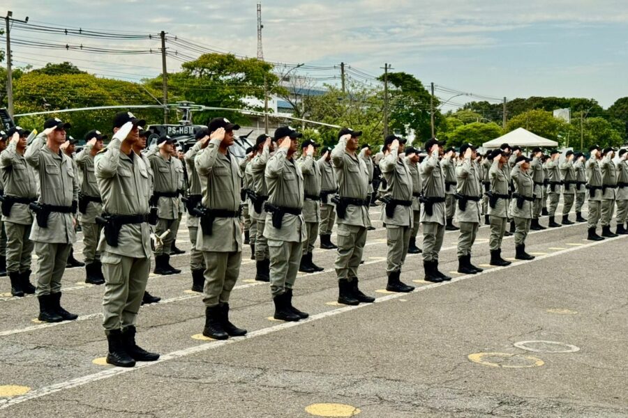 PM inicia estágio em novo curso de formação de praças