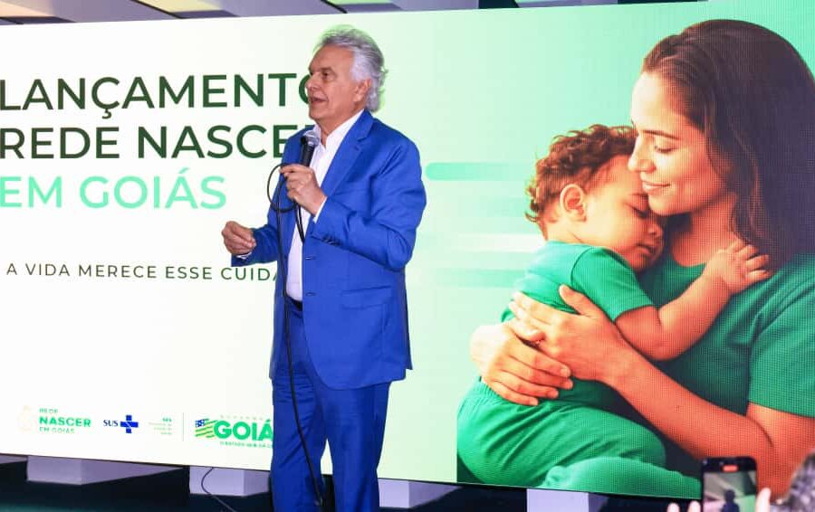 Caiado lança Rede Nascer, que busca reduzir a mortalidade infantil