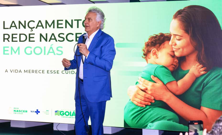 Caiado lança Rede Nascer, que busca reduzir a mortalidade infantil