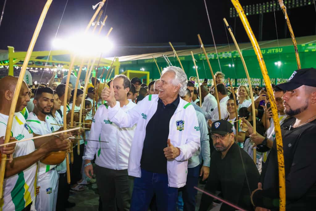 Caiado prestigia Copa Construindo Campeões