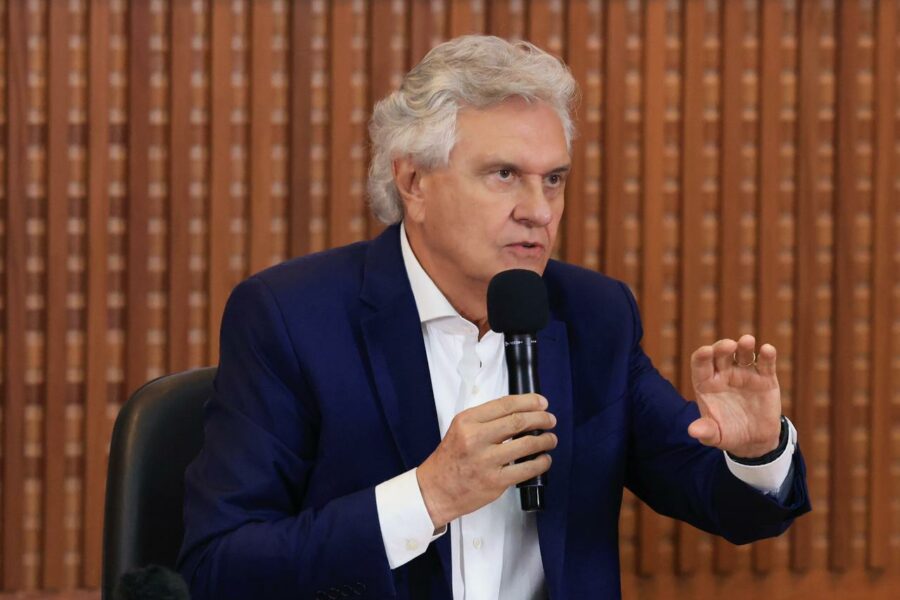 Caiado debate segurança pública em encontro com governadores no Rio