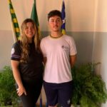 Aluno e professora da rede estadual criam tecido com bagaço da cana-de-açúcar