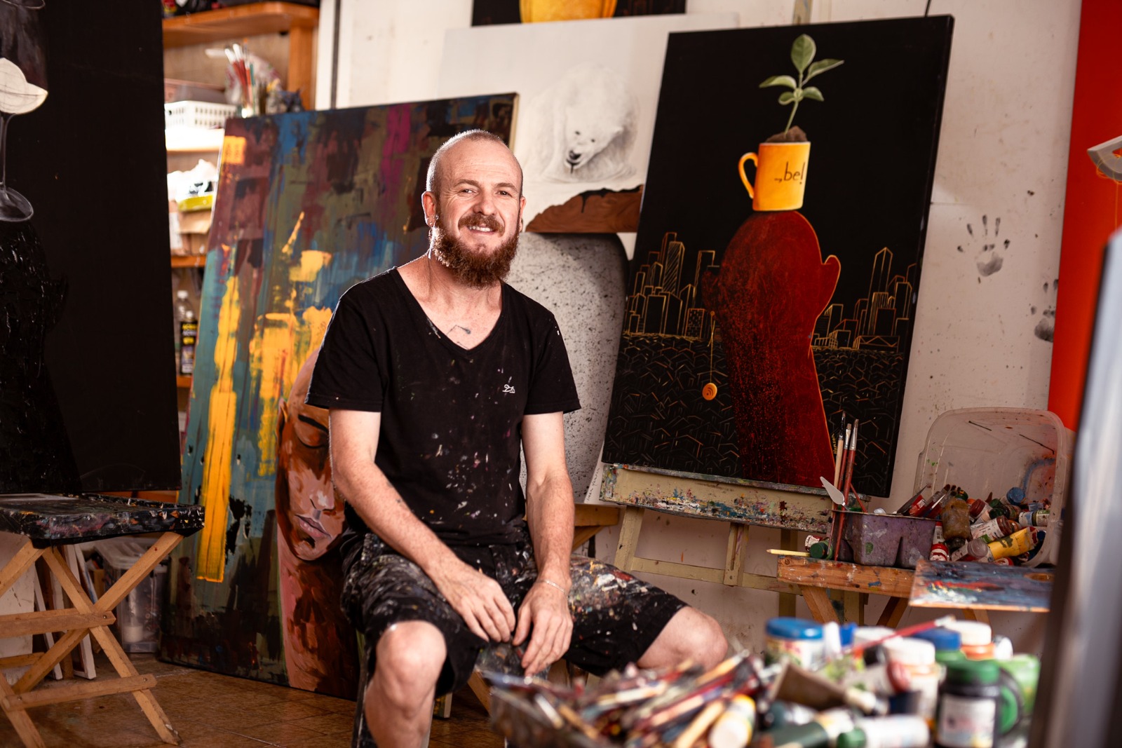 Vila Cultural Cora Coralina inaugura exposição de Ivaan Hansen