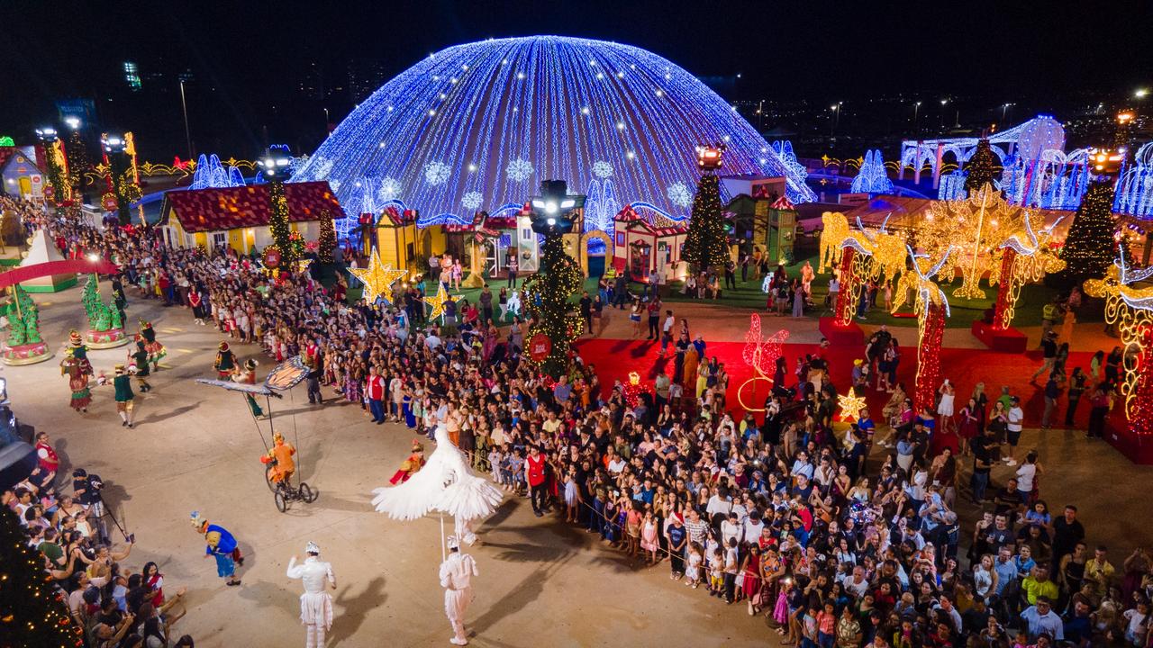 Luzes, espetáculo e emoção marcam abertura do Natal do Bem 2025