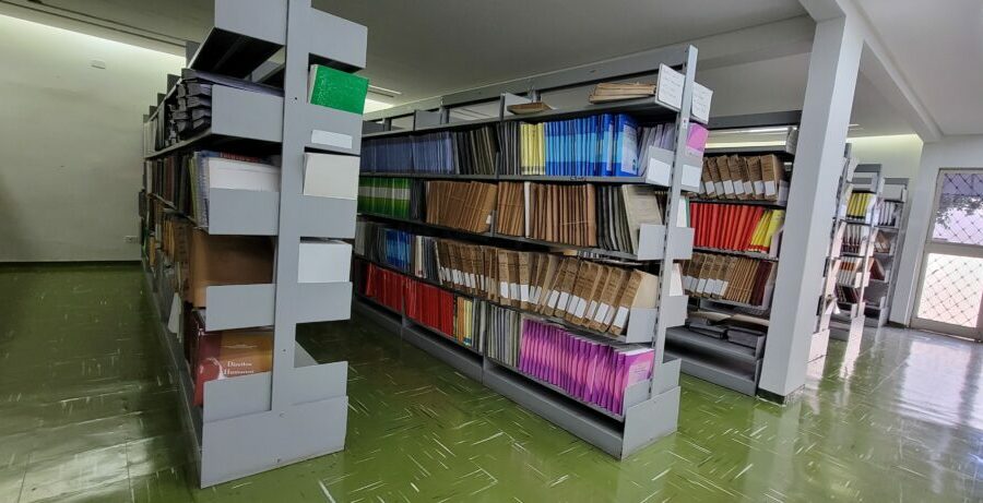 Biblioteca Braille passa por obra de manutenção