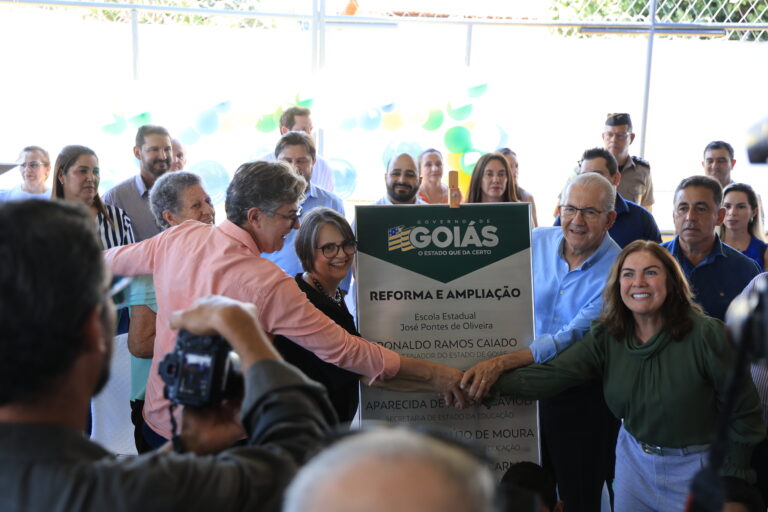 Educação entrega mais uma escola reformada em Bela Vista de Goiás