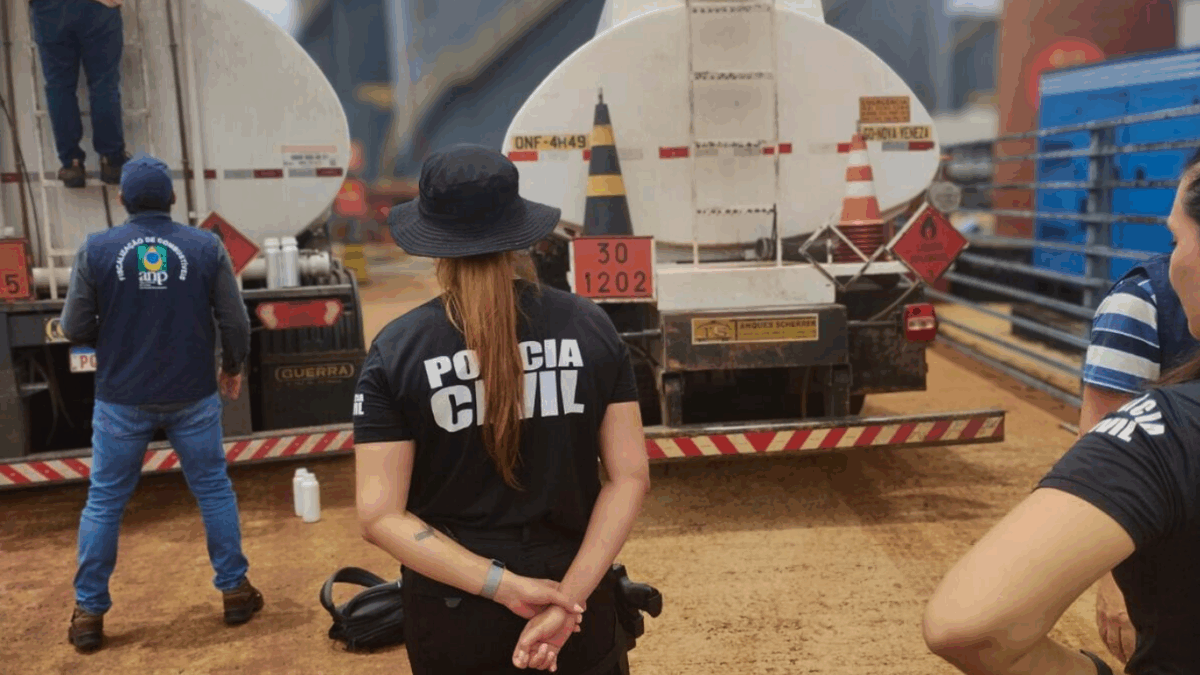 Operação Atividade fiscaliza combustíveis no polo petrolífero de Senador Canedo