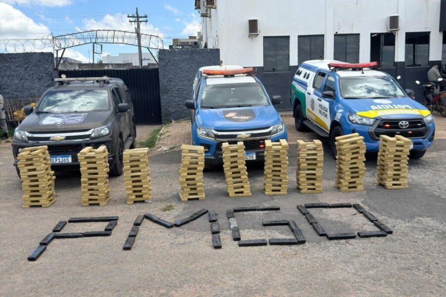 Polícia Militar apreende cerca de 500 quilos de maconha em Cristalina