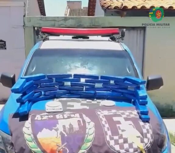 Polícia Militar apreende 300 quilos de maconha em Goiânia