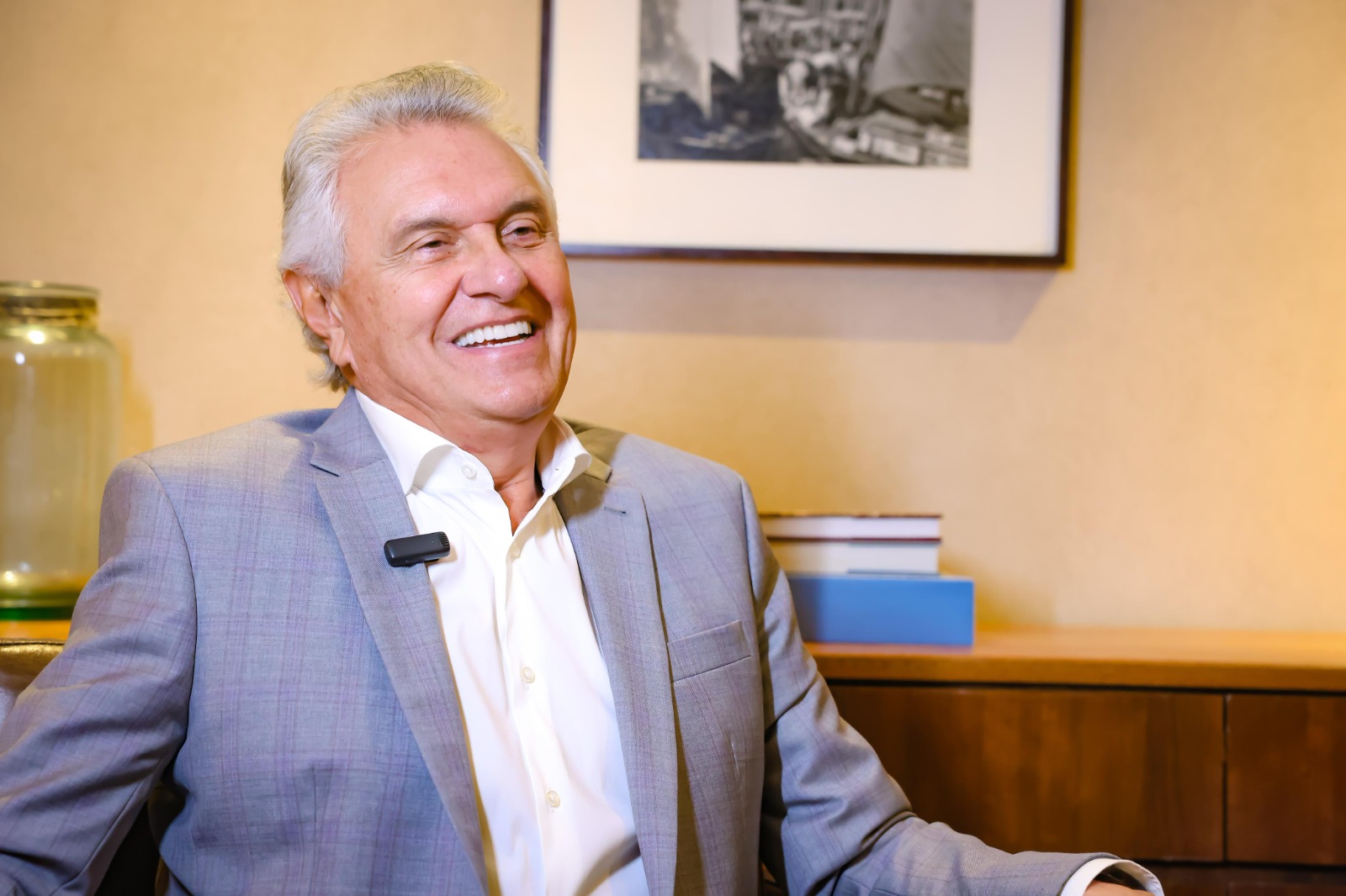 Boletim médico sobre estado de saúde do governador Ronaldo Caiado