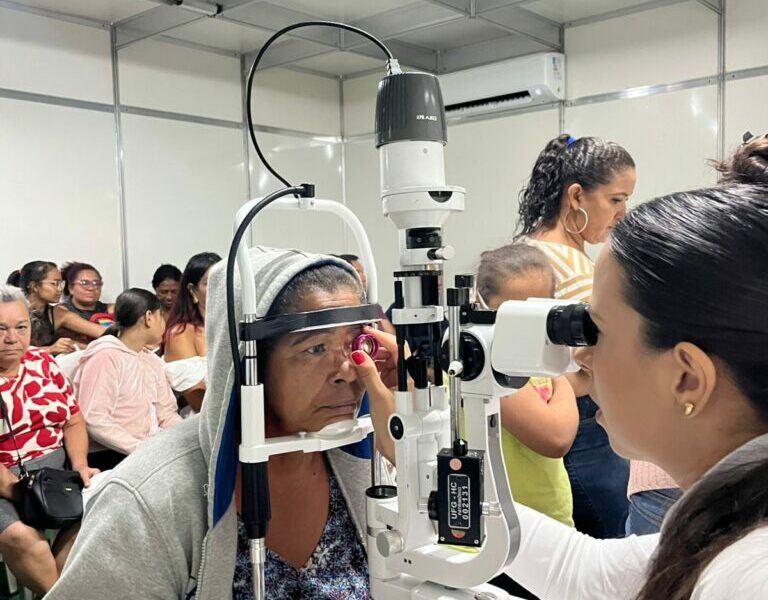 Saúde realiza mais de 1.200 atendimentos no Goiás Social em Novo Gama