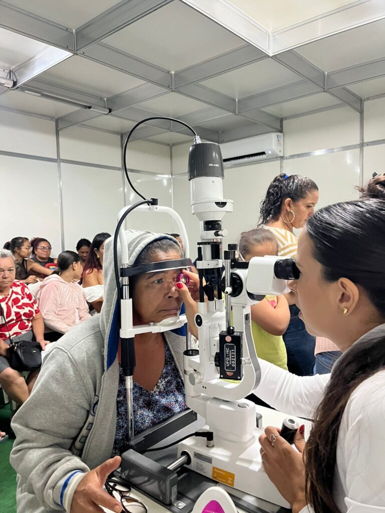 Saúde realiza mais de 1.200 atendimentos no Goiás Social em Novo Gama