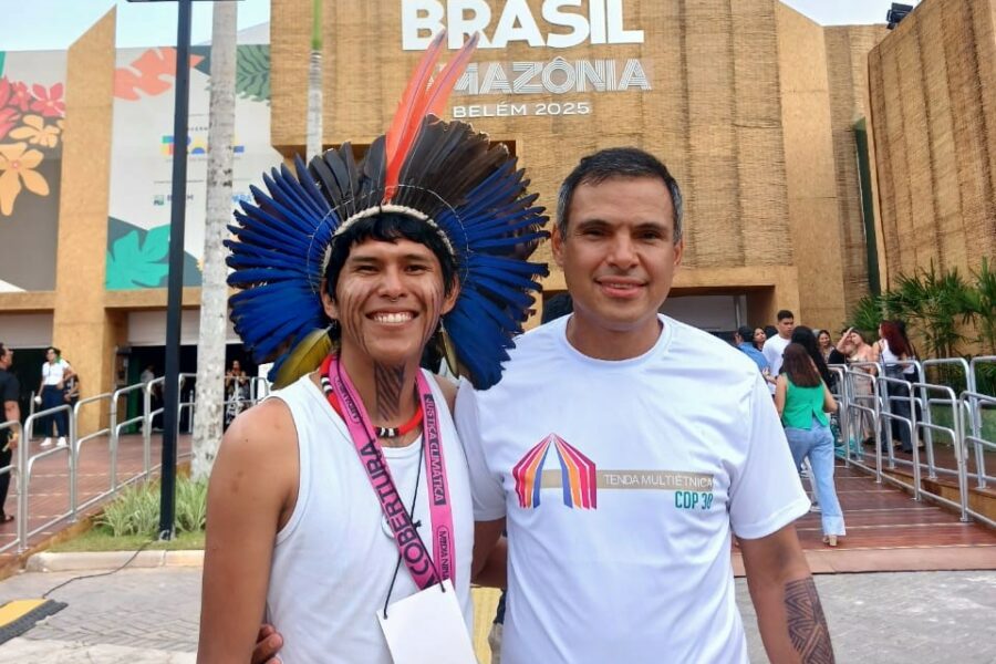 UEG integra debates na COP30 por meio da Tenda Multiétnica