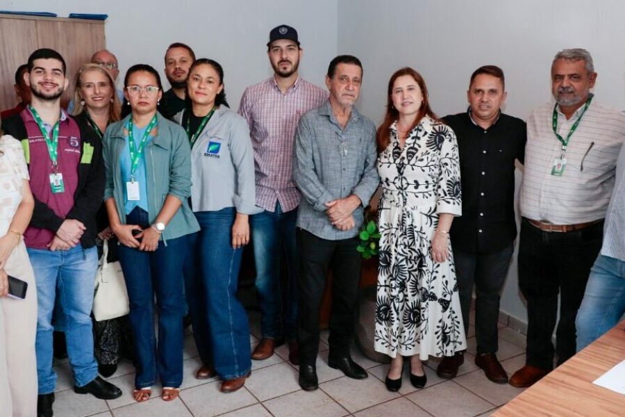 Emater reabre escritório em Edéia