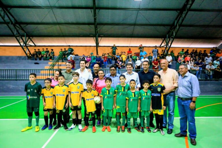 Governo inaugura reforma do Ginásio de Maurilândia