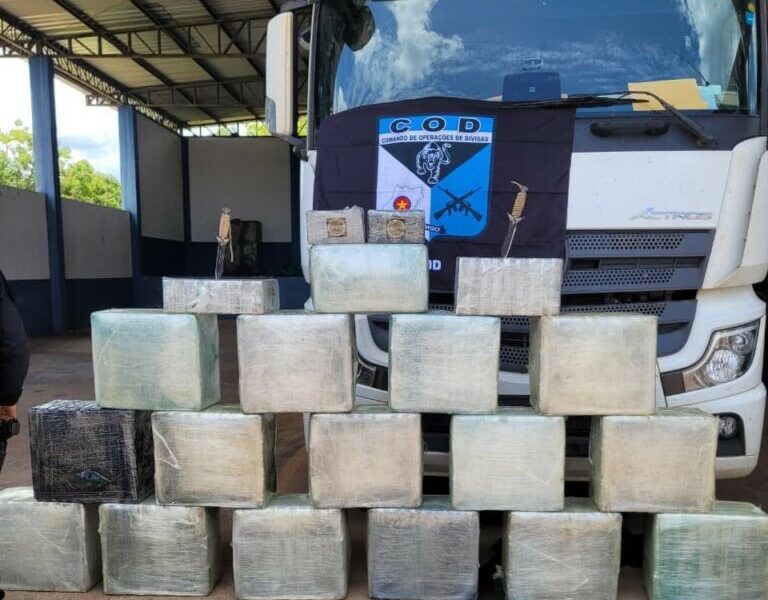 Operação integrada apreende meia tonelada de cocaína