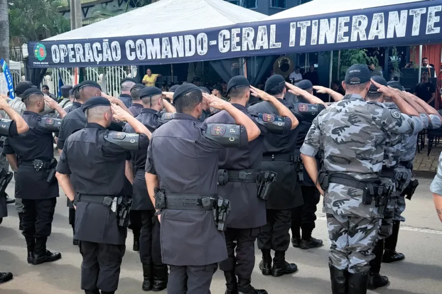 Polícia Militar lança Operação Comando-Geral Itinerante em Catalão