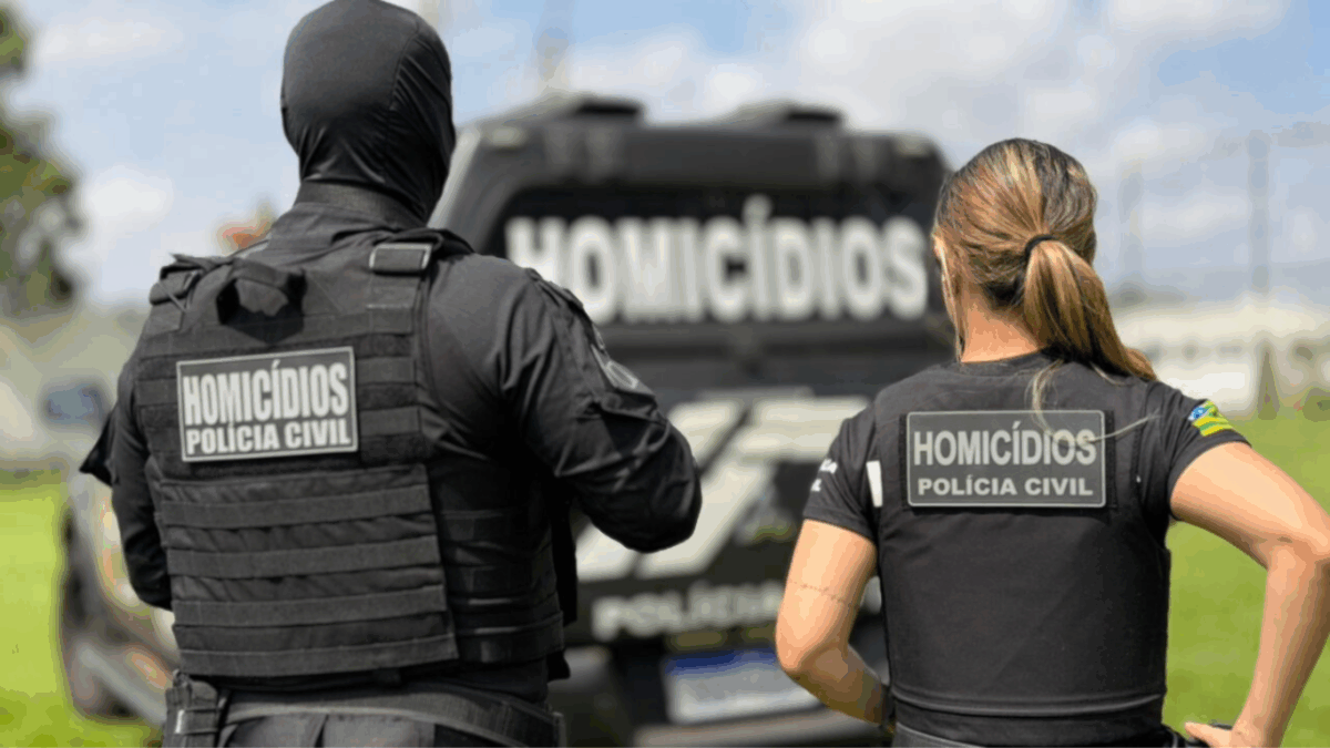 Polícia prende dois investigados por homicídio ocorrido em Goiânia